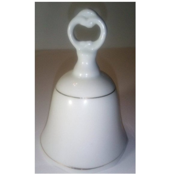 Yellow Butterfly Hostess Bell - Fine Bone China - Vintage 1980s - Picture 3 of 4